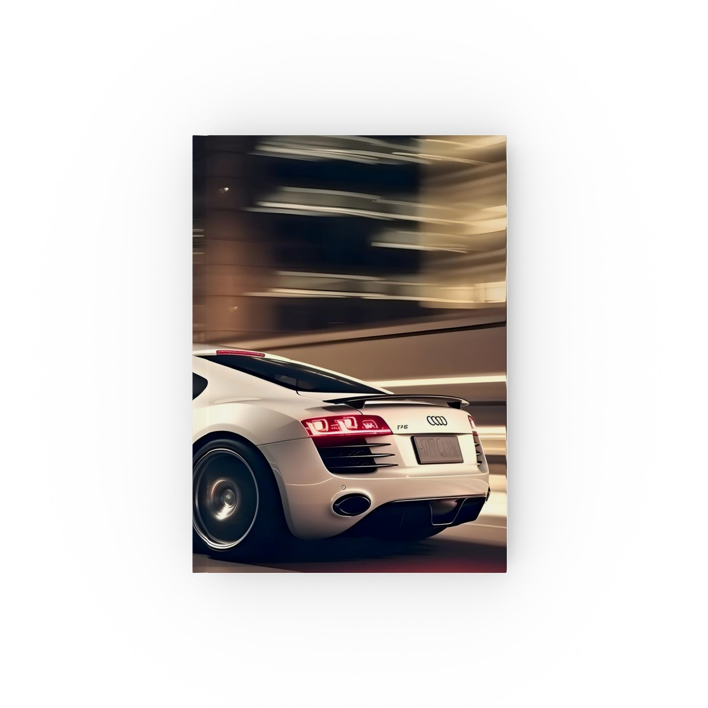 "Sleek Audi R8 High-Performance Journal - Ideal for Automotive Dreams and Memories!"