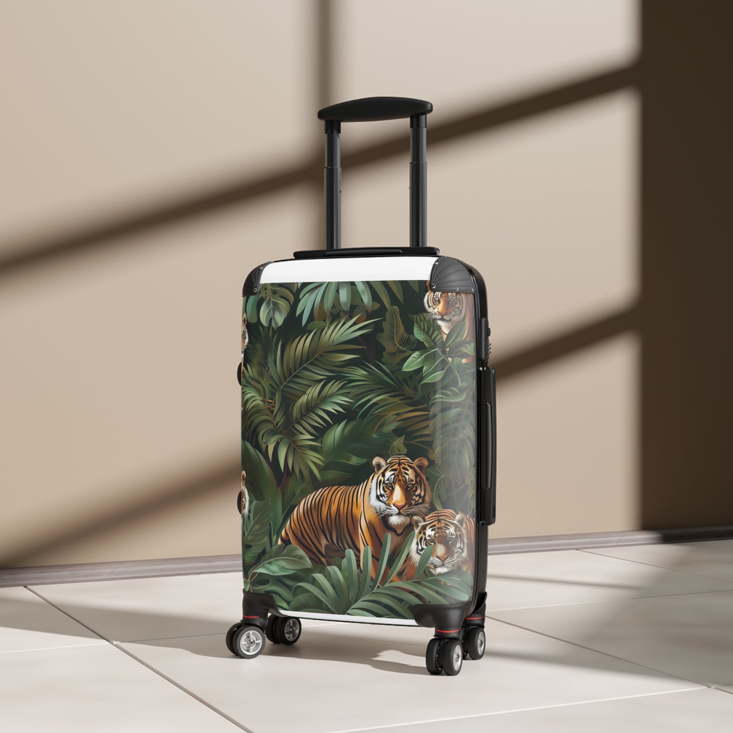 Tiger Print Jungle Safari Suitcase