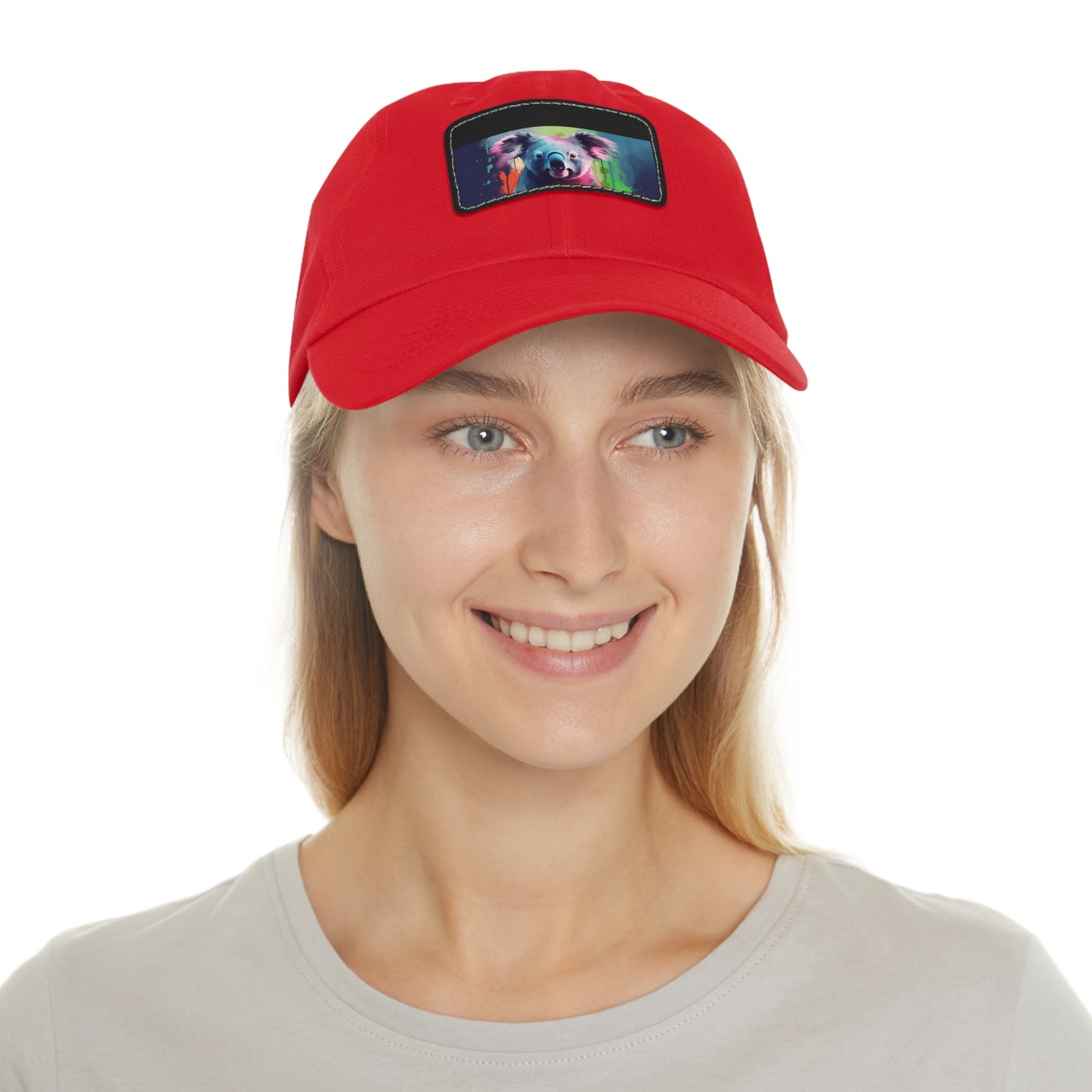 Koala Chic Watercolor Baseball Cap