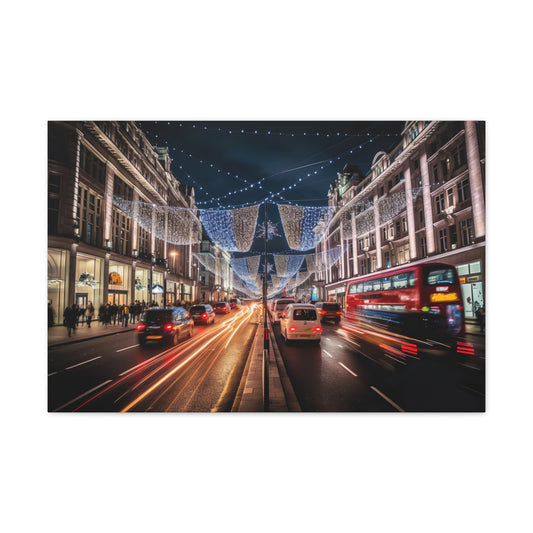 Oxford Street London Eye Canvas Print | Canvas | Art & Wall Decor, Canvas, Fall Picks, Hanging Hardware, Home & Living, Indoor, Top Spring Products, Valentine's Day promotion | Prints with Passion