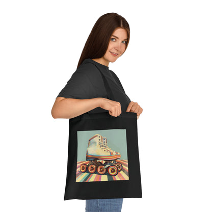 Retro Roller Vibes Tote Bag | Tote Bag | Accessories, Bags, Cotton, DTG, Totes | Prints with Passion