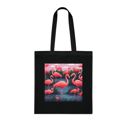 Flamingo Fiesta Tote Bag