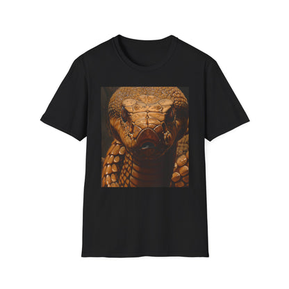 Serpent's Embrace: Cobra's Dance Captured on Canvas Allure Captured on Canvas | T-Shirt | DTG, Hoodies, Men's Clothing, Regular fit, Unisex, Women's Clothing | Prints with Passion