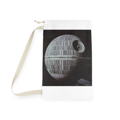 "Death Star Star Wars laundry bag for fans, transport laundry to the dark side"