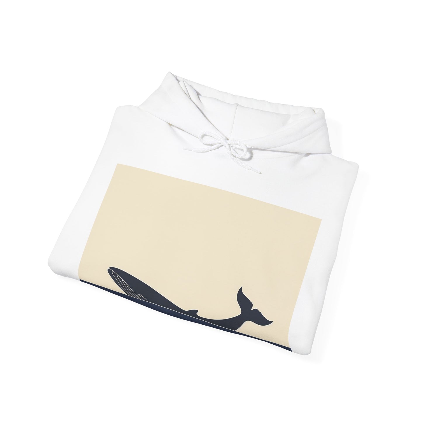 Solitary Whale's Journey Hoodie