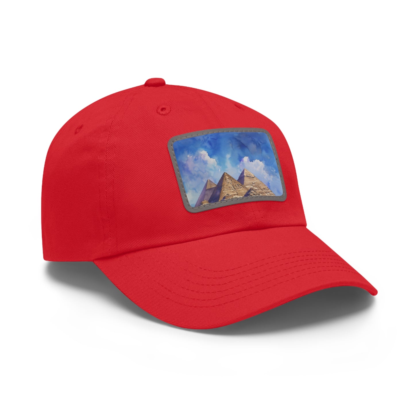 Pyramid Dreams: Egyptian Pyramids Watercolor Baseball Cap