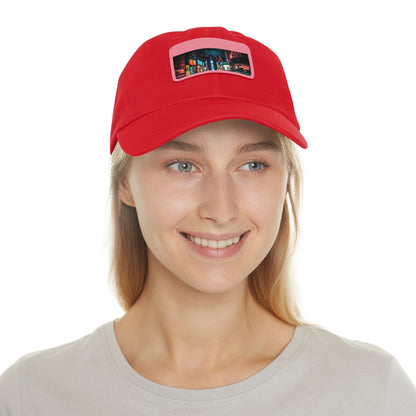 Times Square Nights Embroidered Baseball Cap