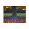 Binary Tree with Rainbow Roots Plush Fleece Throw Blanket