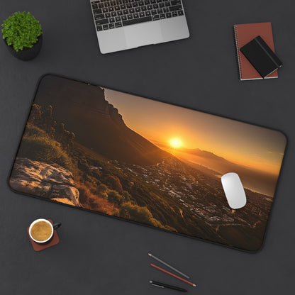 Table Mountain Desk Mat | Desk Mat | Accessories, Back-to-School, Desk, Fall Bestsellers, Home & Living, Mouse pad, Mouse Pads, Mousepad, Seasonal Picks, Stationery, TikTok | Prints with Passion