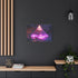 Pyramid Glowing with Magnetic Field — Canvas Wall Art — Product Detail View 8