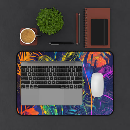 Neon Jungle Desk Mat: Elevate Your Workspace