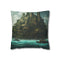 Atlantis Lost Continent — 40×40 Cushion Cover — Front 40×40 cm Square Cushion View