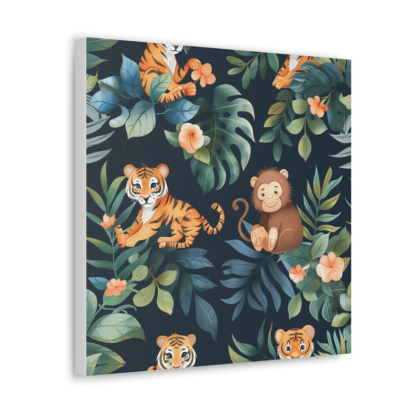 Tiger Jungle Safari Canvas Print