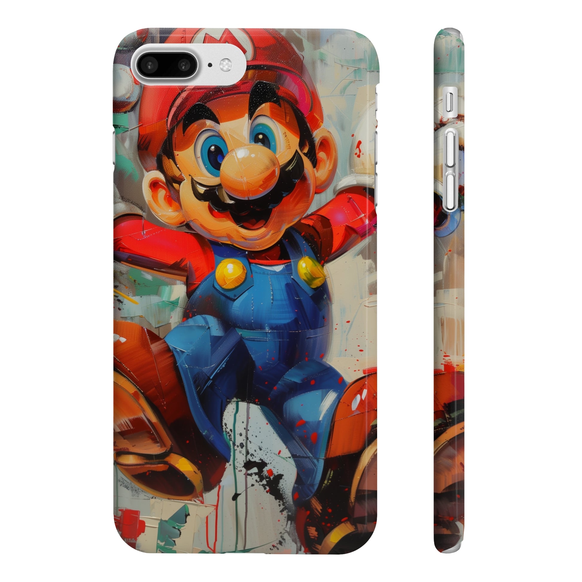 Super Mario Phone Case - Mushroom Power-Up Phone Case