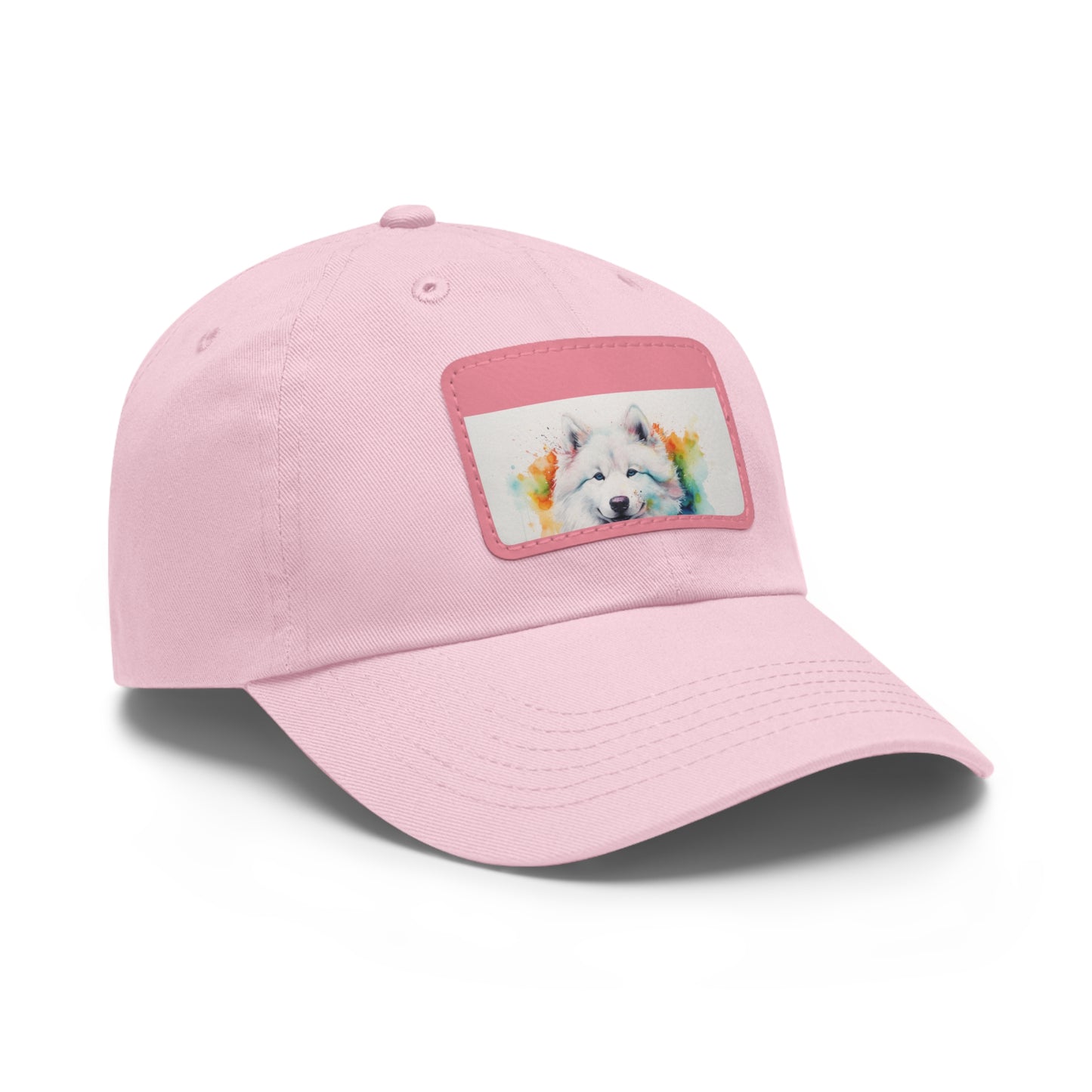 Watercolor Samoyed Charm Baseball Cap