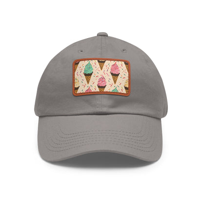 Sweet Treats Cap: Seamless Cone with Sprinkles Design