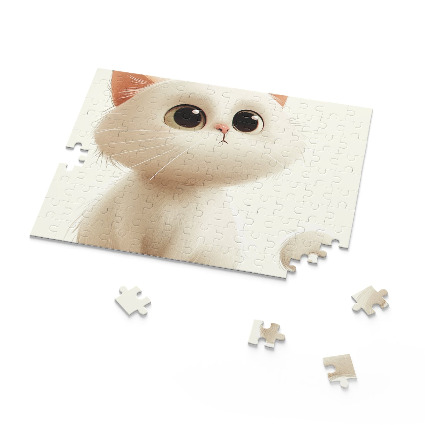 Adorable Cartoon Cat Jigsaw Puzzle for Cat Lovers - Hours of Fun!