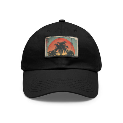 Retro Sunset Palm Cap