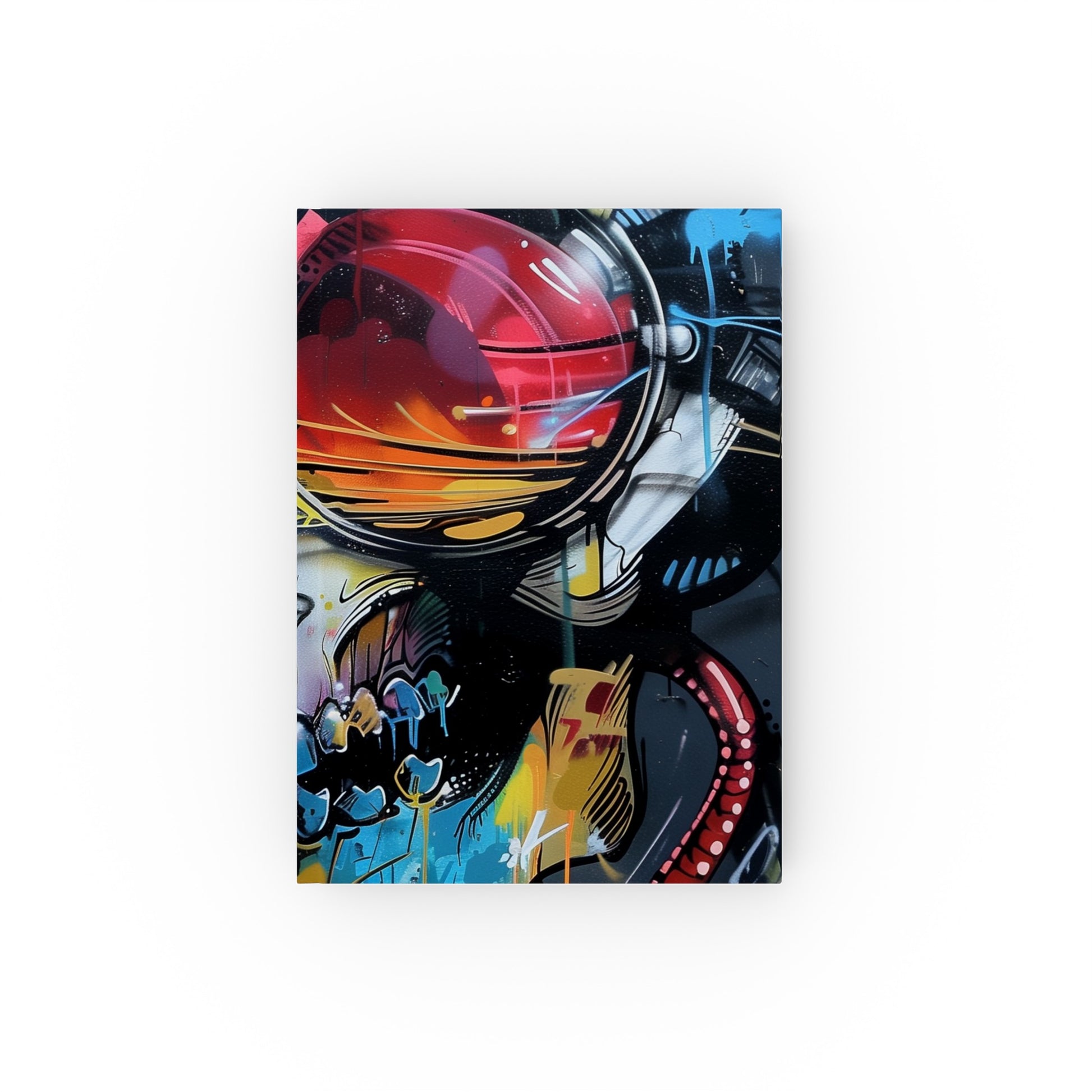 Vibrant Graffiti Art Journal - Urban Canvas for Sketching and Writing - High-Quality Material - Great Gift Option