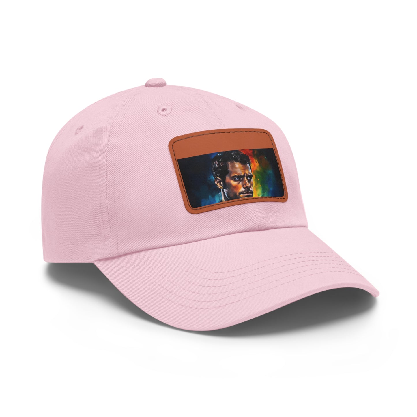 Neon Dreams: Henry Cavill Watercolor Snapback Cap