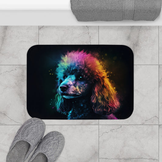 Poodle Fluff Bath Mat | Bath Mats | Bath, Bathroom, Home & Living, Indoor, Sublimation | Prints with Passion