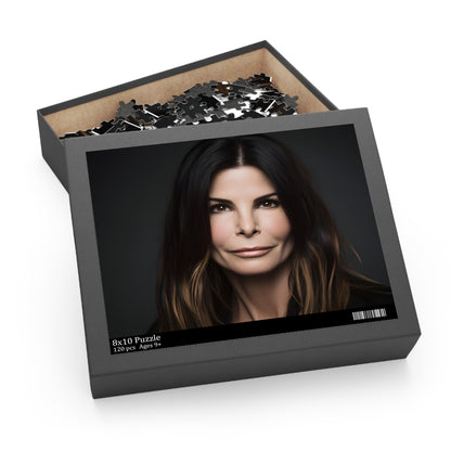 Sandra Bullock Portrait Jigsaw Puzzle