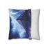 Storm over an Electric Pyramid (Edition II) — 40×40 Cushion Cover — Sofa & Living Room Lifestyle View