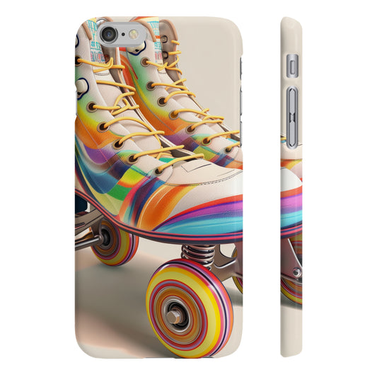 Retro Roll: Colorful Skate Phone Case | Phone Case | Accessories, Glossy, iPhone Cases, Matte, Phone Cases, Samsung Cases, Slim | Prints with Passion