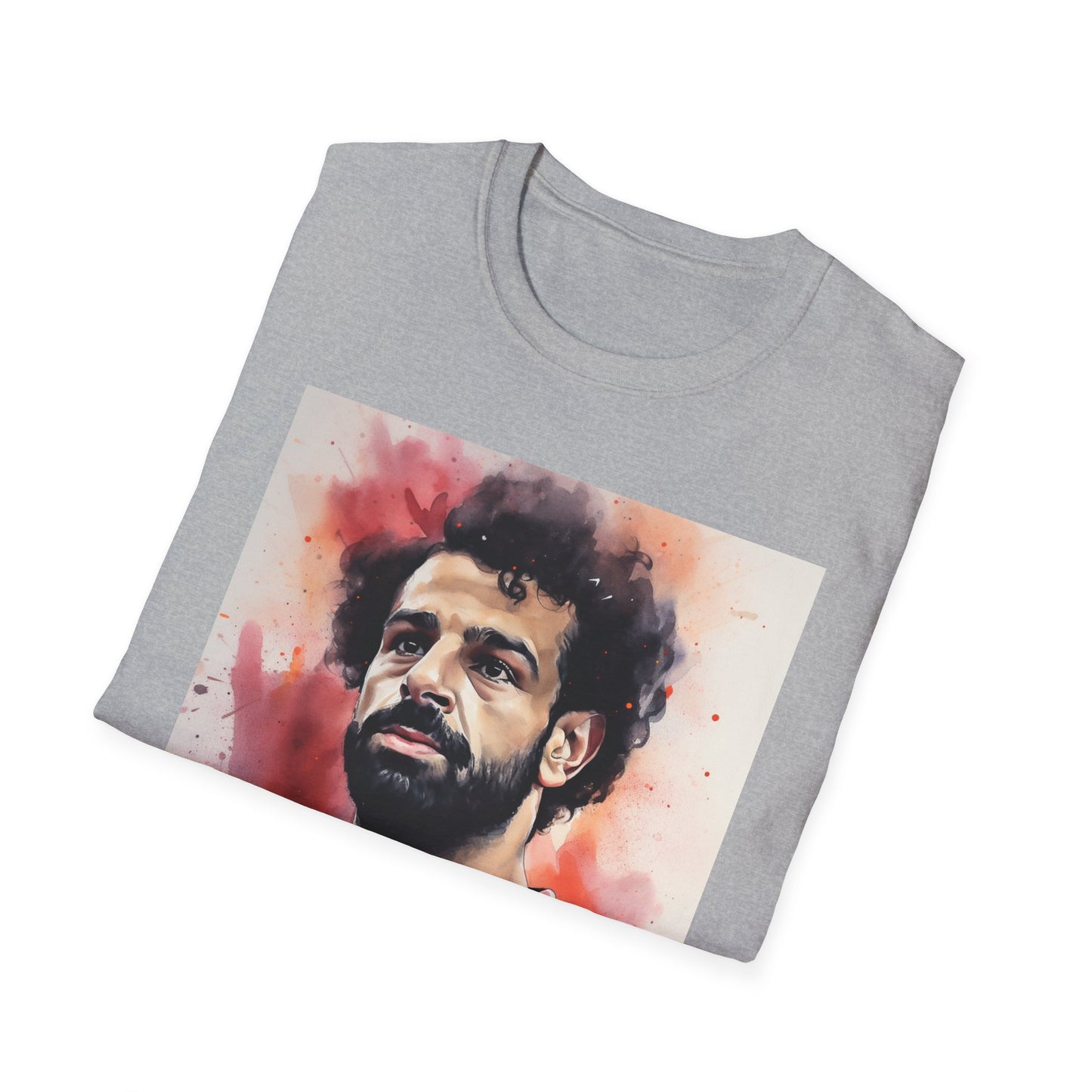 🎨 Pharaonic Flair: A Watercolor Masterpiece of Salah's Brilliance ⚽️🇪🇬