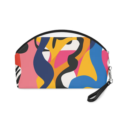 Abstract Elegance Makeup Bag