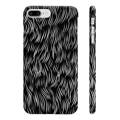 Inky Abstract: Calligraphy Stroke Phone Case