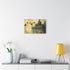 Sky Temple with Flying Monks — Canvas Wall Art — Kiln-Dried Pine Frame & Ready-to-Hang Back View