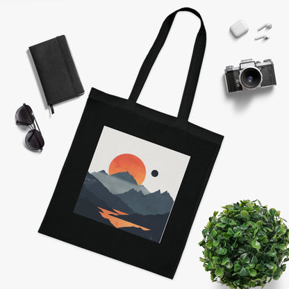 Sunrise Peaks Tote Bag