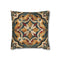 Artisan Tiles — Faux Suede Cushion Cover — Front 40×40 cm Square Cushion View