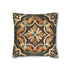 Artisan Tiles — Faux Suede Cushion Cover — Front 40×40 cm Square Cushion View