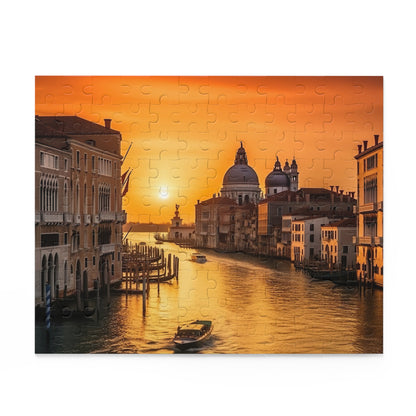 Venice Italy Jigsaw Puzzle: Dive into the beauty of iconic canals and gondolas. 500 pieces.