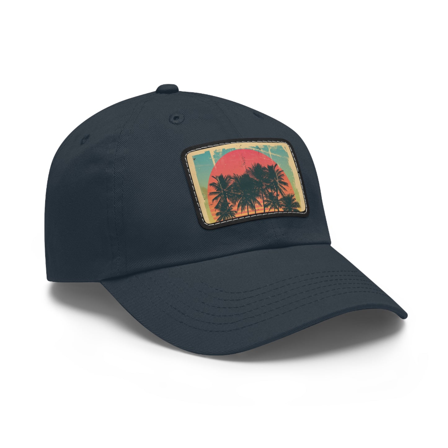 Sunset Palms Retro Cap