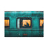 Mystical Train with Portals to Parallel Worlds — Canvas Wall Art — Living Room Wall Lifestyle View