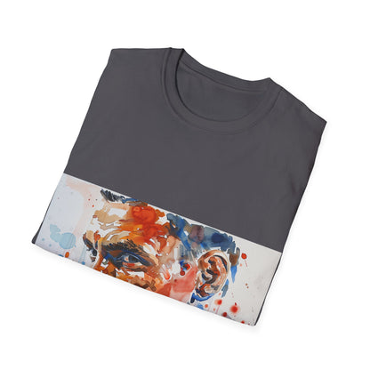 Usyk Boxing Watercolor Tee: Champion Style