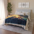 Inverted Volcano Raining Stardust — Plush Fleece Throw Blanket — Product Detail View 9