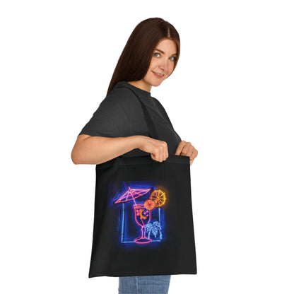 Cocktail Glow Tote Bag | Tote Bag | Accessories, Bags, Cotton, DTG, Totes | Prints with Passion