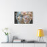 Robot Face Blooming with Orchids — Canvas Wall Art — Product Detail View 7