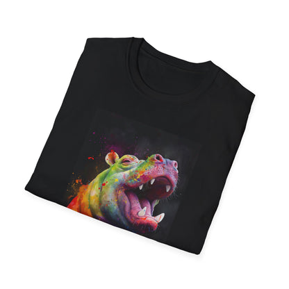 Joyful Hippo Delight Tee