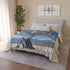 Mechanical Tree in Metallic Desert — Plush Fleece Throw Blanket — Product Detail View 9