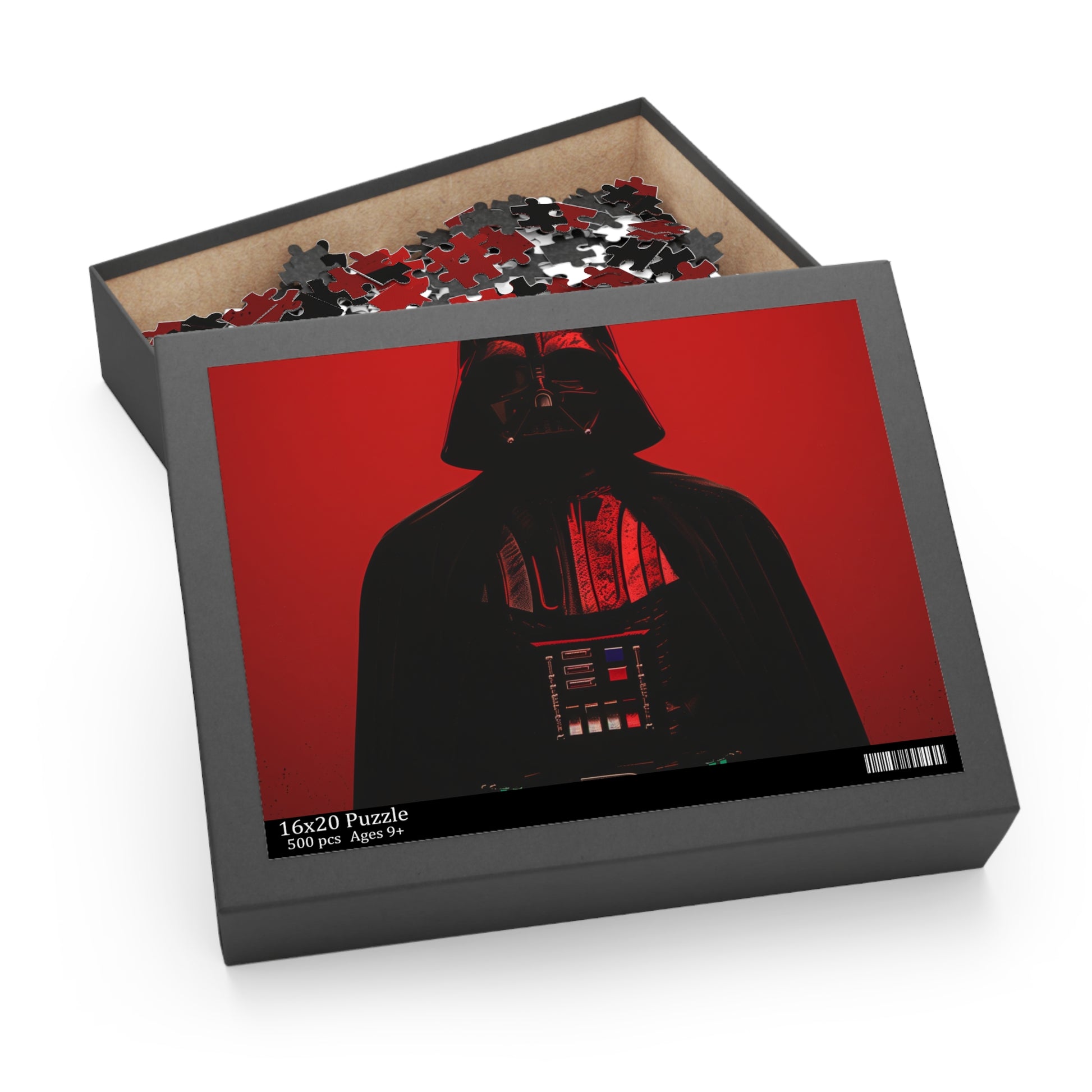 "Dark Lord Puzzle - Challenging jigsaw featuring Darth Vader for Star Wars fans and puzzle lovers"