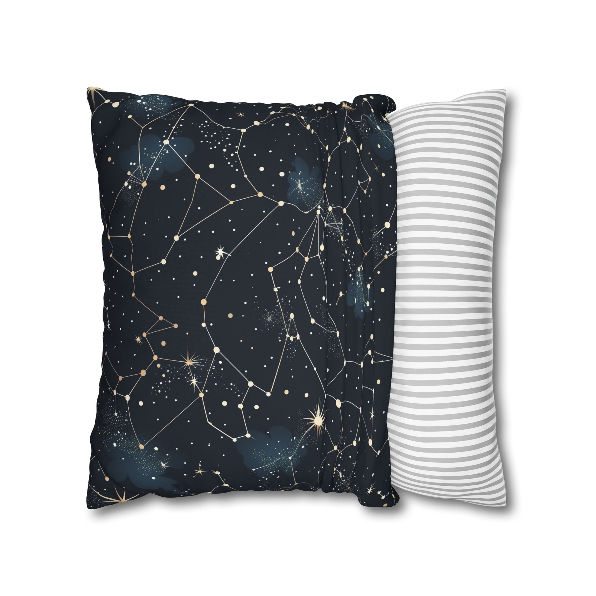 "Transform your bedroom with our Cosmic Dream Pillowcase, featuring a seamless pattern of twinkling stars for a celestial oasis."