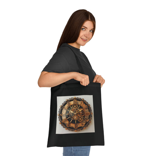 Gears of Time Tote Bag | Tote Bag | Accessories, Bags, Cotton, DTG, Totes | Prints with Passion