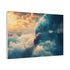 Train Riding Rails Through the Clouds — Canvas Wall Art — Product Detail View 6