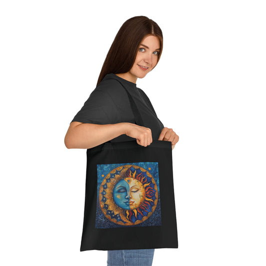 Sun & Moon Mandala Tote Bag | Tote Bag | Accessories, Bags, Cotton, DTG, Totes | Prints with Passion