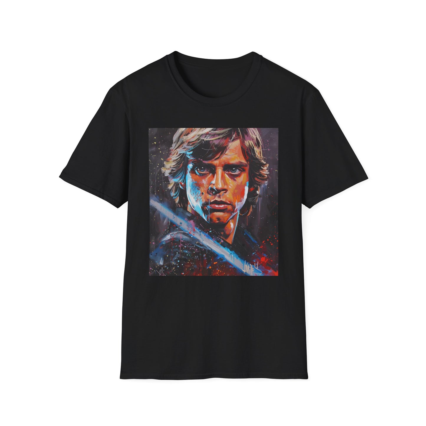 Unveiling the Hero Within: The Timeless Legacy of Luke Skywalker | T-Shirt | Cotton, Crew neck, DTG, Men's Clothing, Neck Labels, Regular fit, T-shirts, Women's Clothing | Prints with Passion